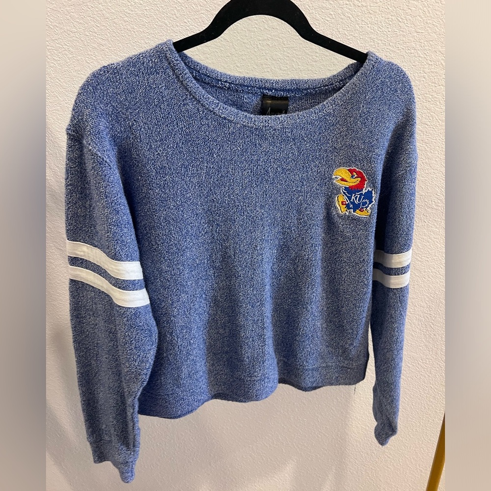 KU Blue Jayhawk Sweatshirt